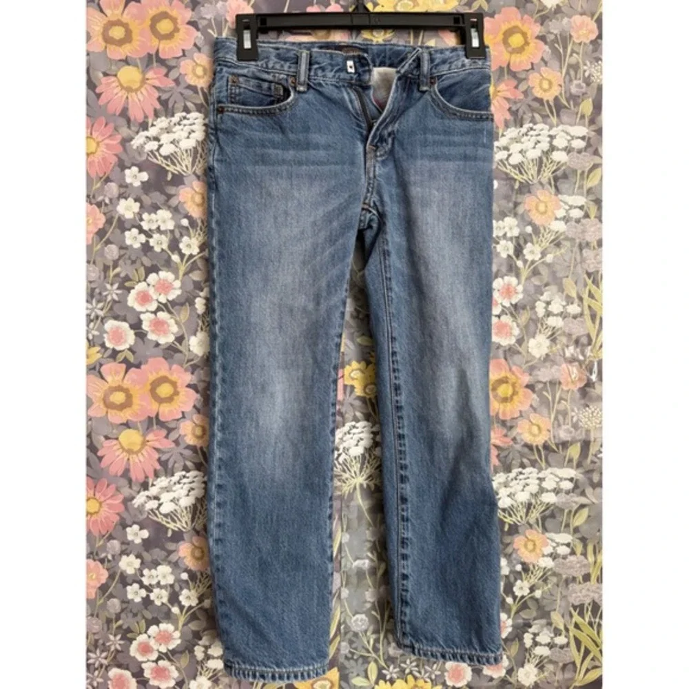 GAP Kids Pendleton Jeans 8 Regular Straight Blue Denim‎ Boys Girls Pants